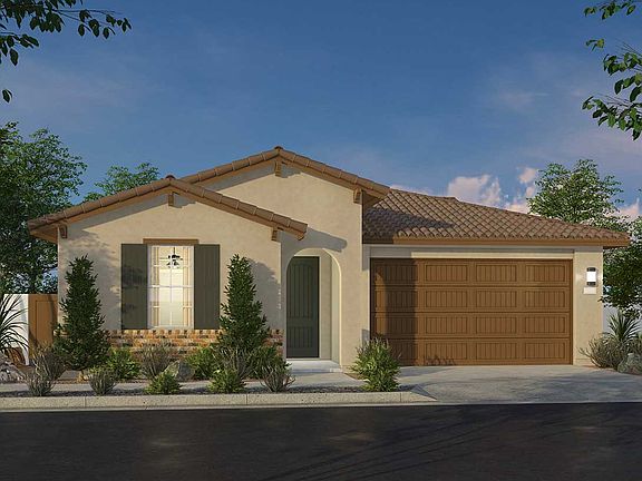 Luna At Skyline Plan 1A Rustic Californian Exterior Style