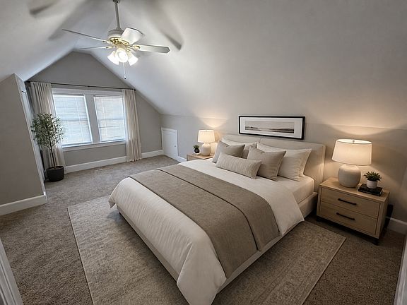 Second bedroom upstairs.