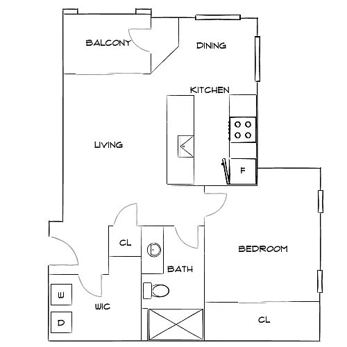 Floor plan Design 1A
