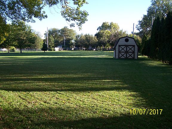 Back yard. Amost a full acre