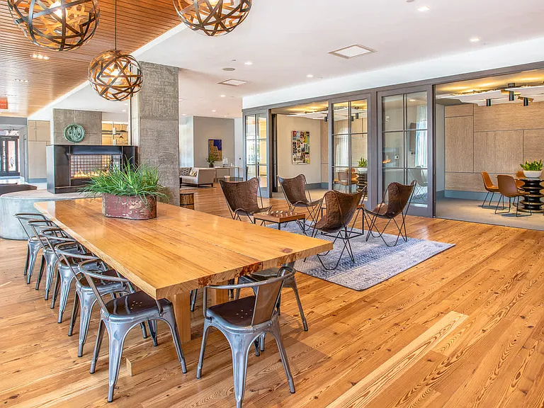 Lobby with Conference Rooms and Work Spaces