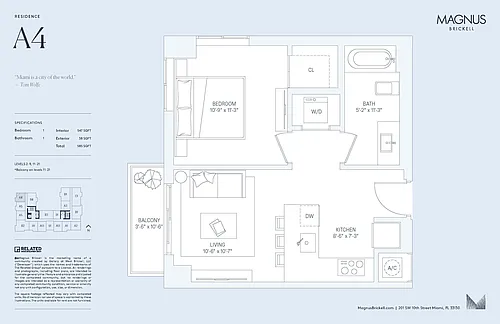 Floor plan A4