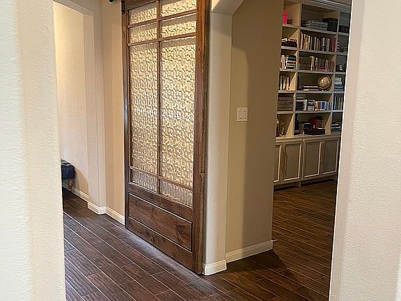 Barn door for home office