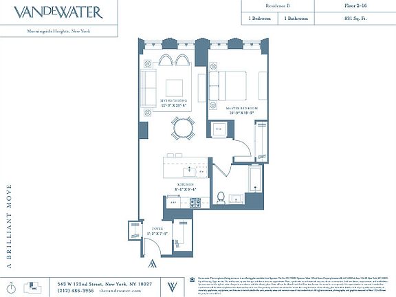 2nd image of 543 W 122nd St APT 16B