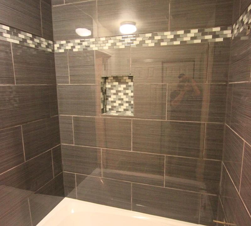 Remodeled Glass Shower