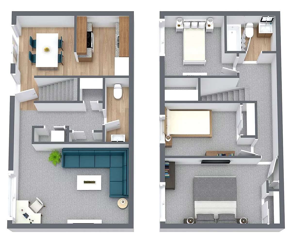 Floor plan 3BR