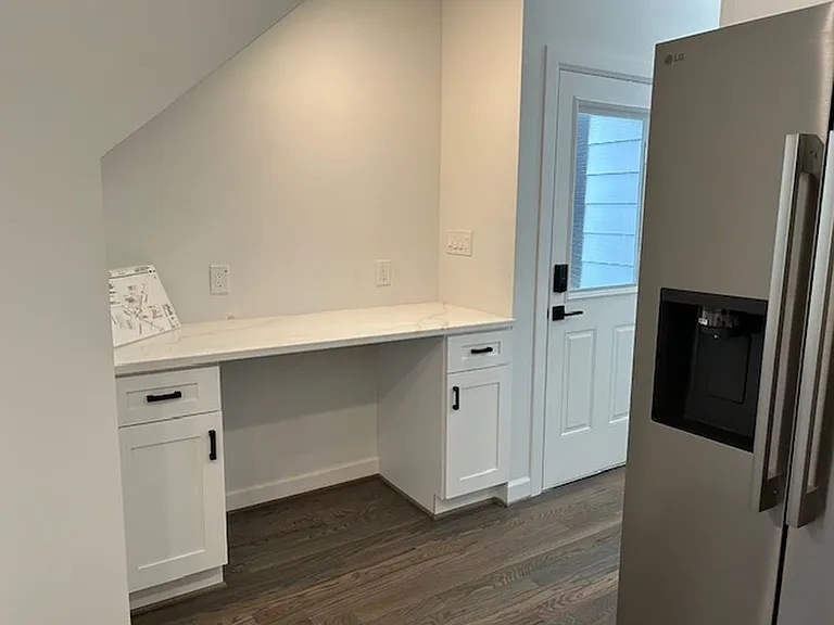 Working desk under stair
