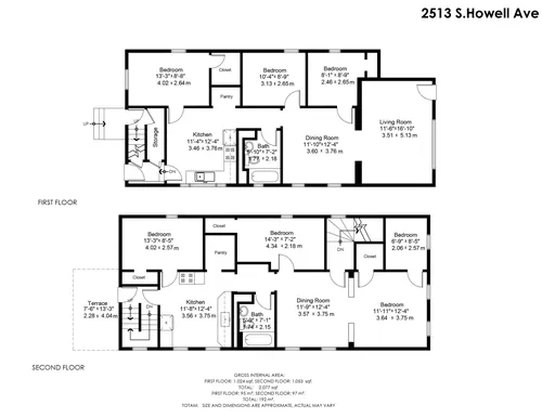 Floor Plan - 2513 S Howell Ave