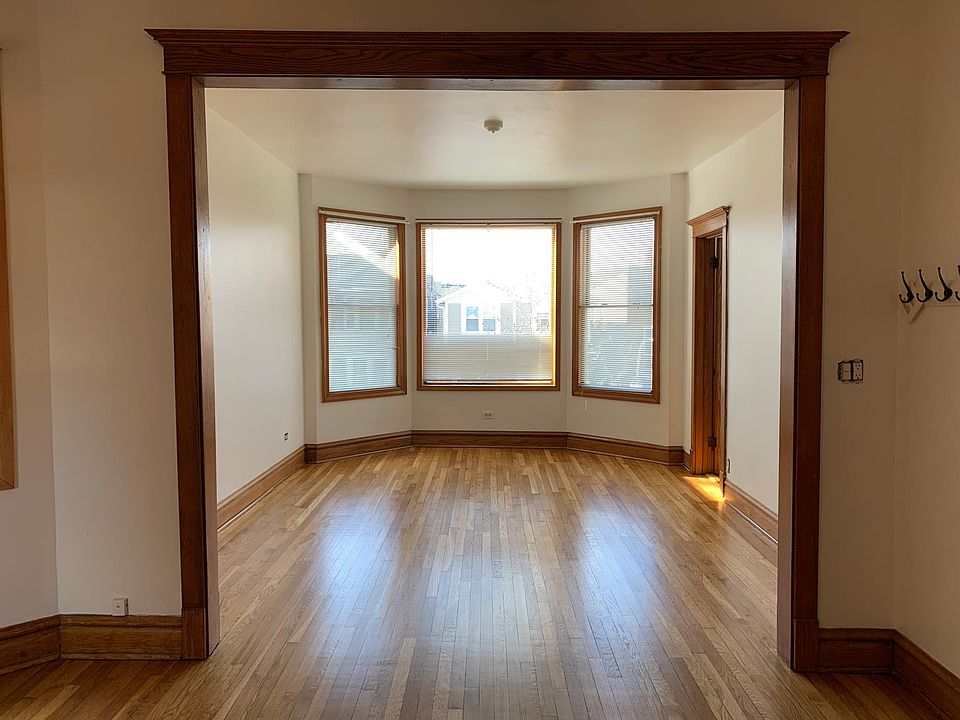 Dining room looking into living room