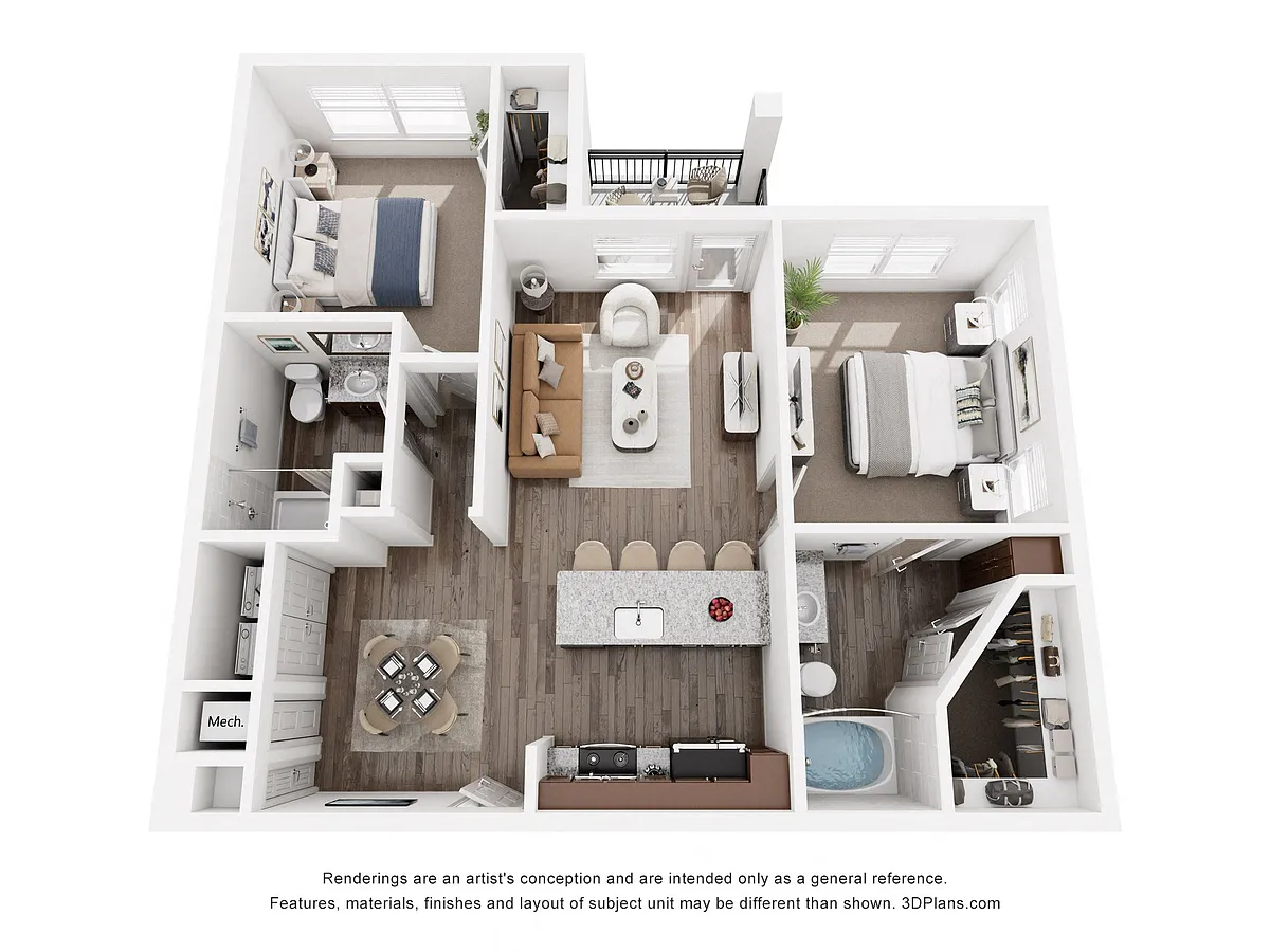 Floor plan B1
