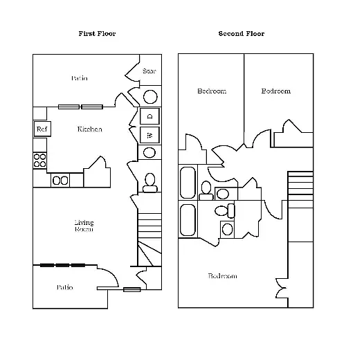 Floor plan 3 bedroom