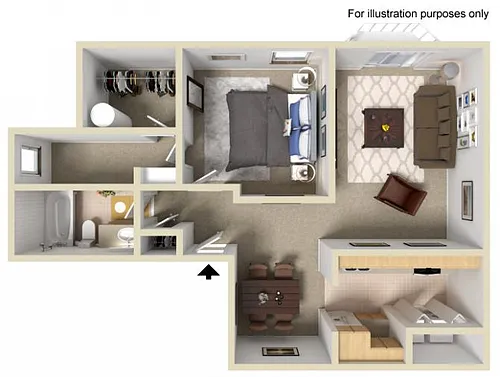 Floor plan Plan F