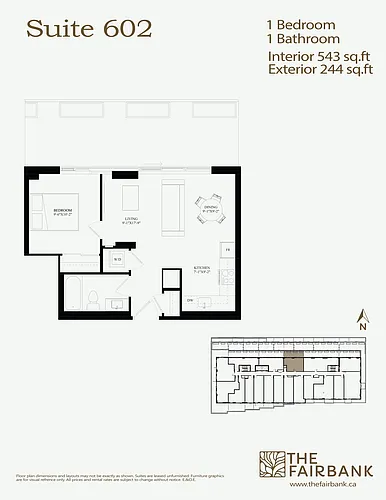 Floor plan 602
