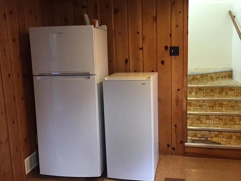 Second refrigerator and freezer