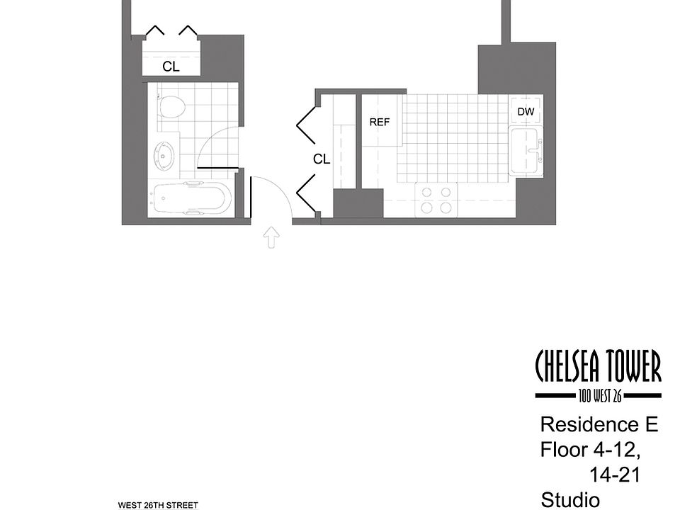 1st image of 100 W 26th St APT 21E