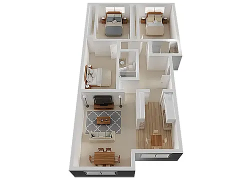Floor plan Imperial Plan B