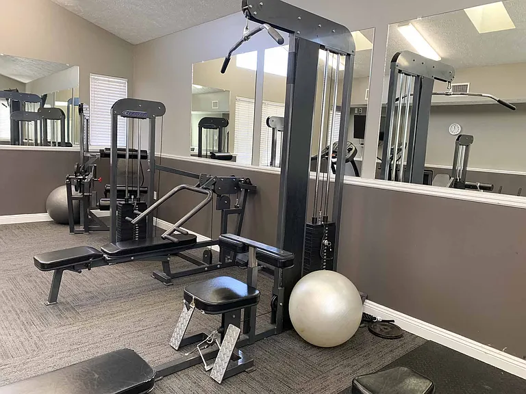 From resistance machines to free weights, our fitness center supports your active lifestyle.