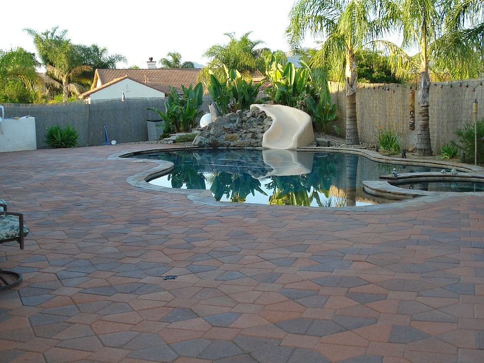 Pool & new deck pavers