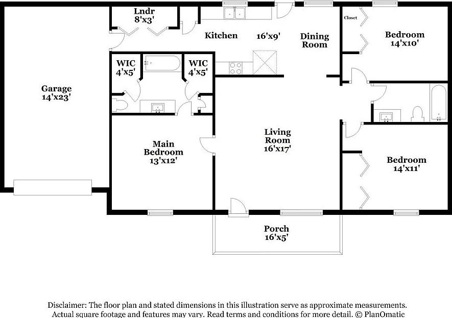 3 bed, 2.0 bath, 1260 sqft, $1,945 — Photo 2