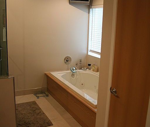 master bathtub/ tankless waterheater