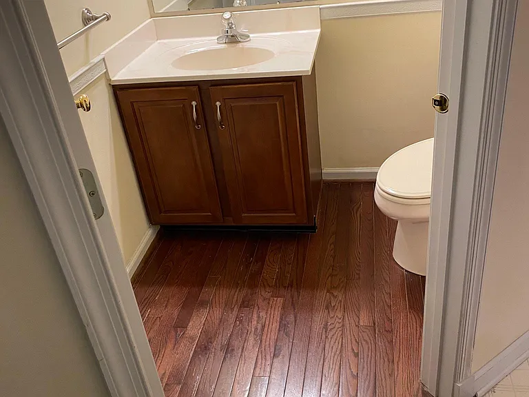 Half Bath On The First Floor