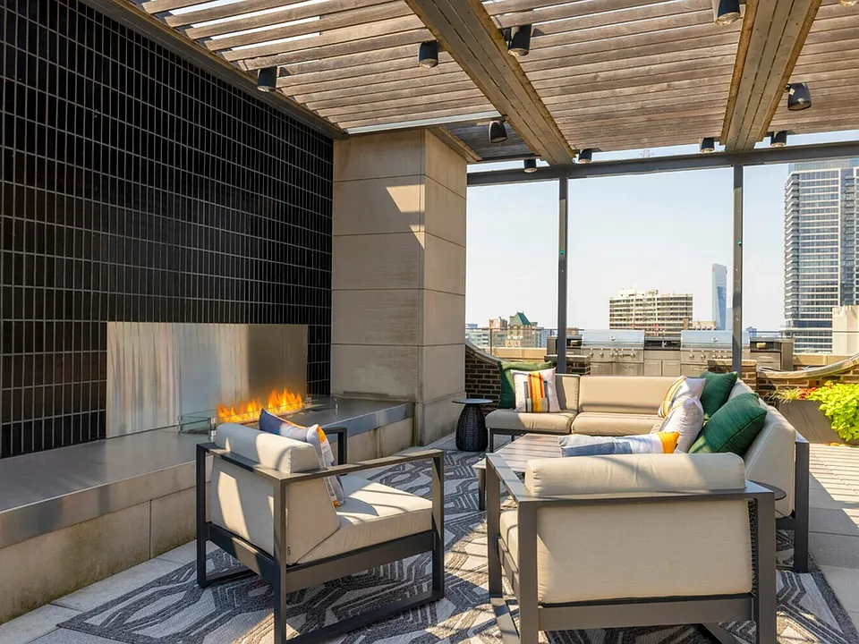 Sky Deck Fireplace
