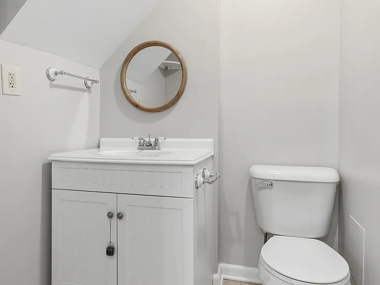 Half bath in basement