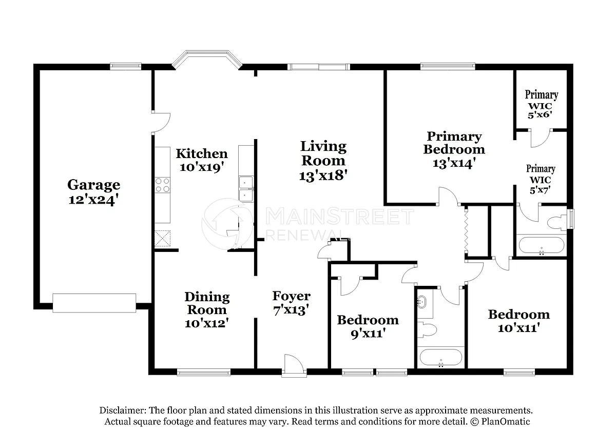 Floor Plan - 3106 Deer Track Ln