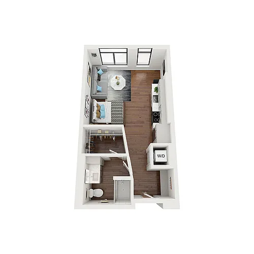 Floor plan Courtyard