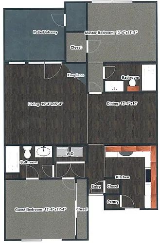 Floor plan B2