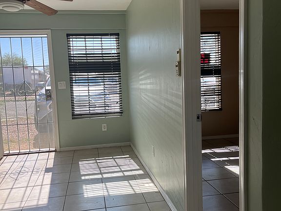 Living room, bedroom to the right