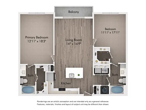 Floor plan B3