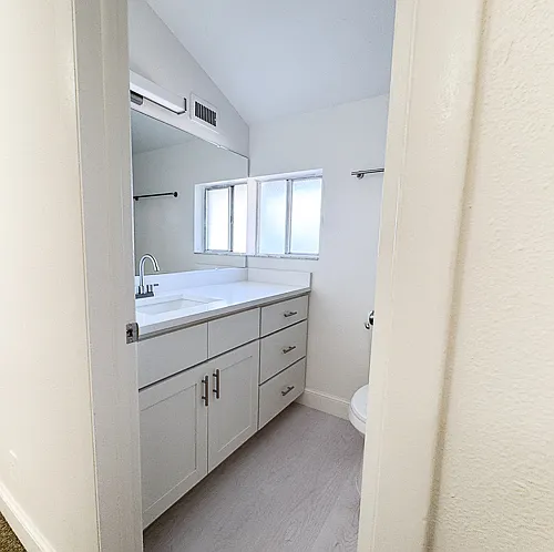 High-end, soft-close cabinets.
