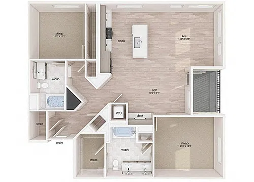 Floor plan B5