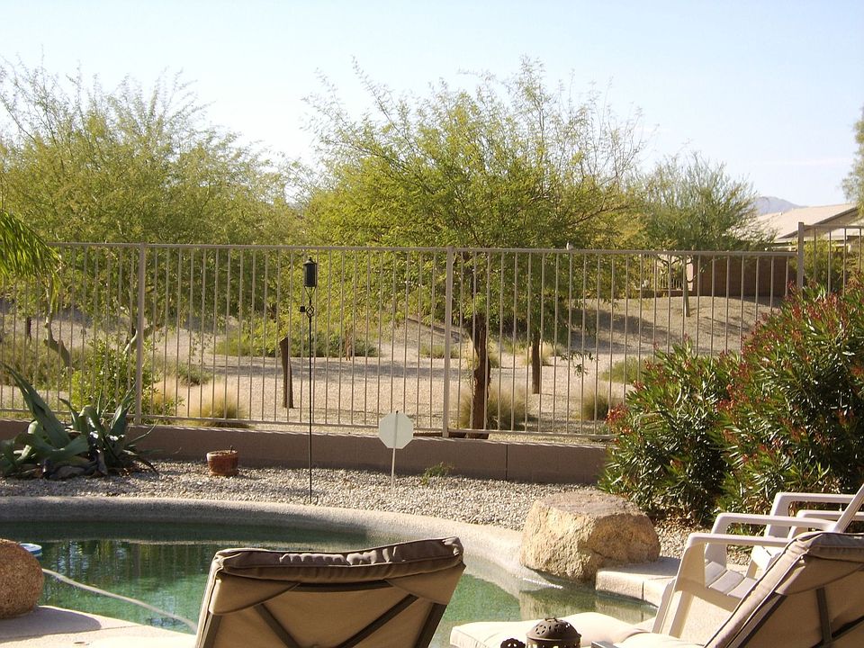 Private and open backyard