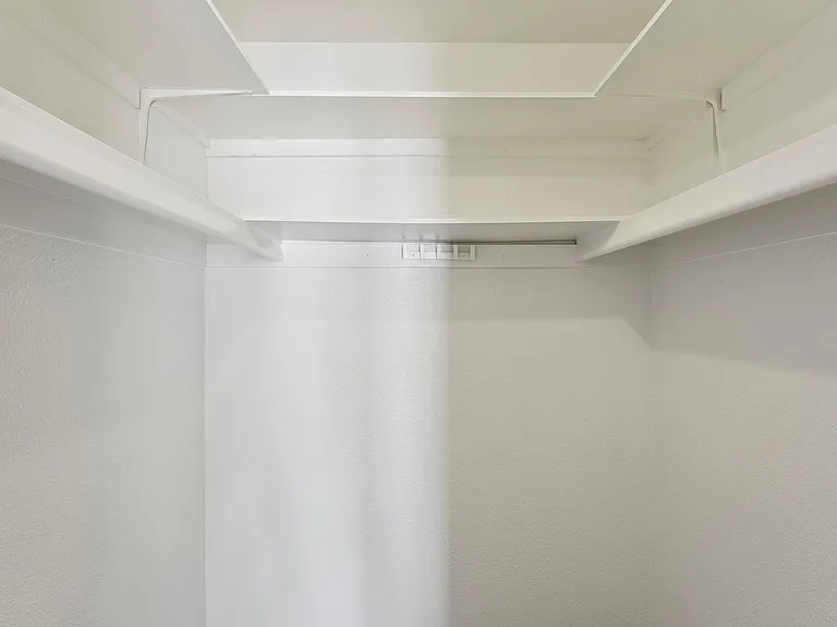 Master walk-in closet