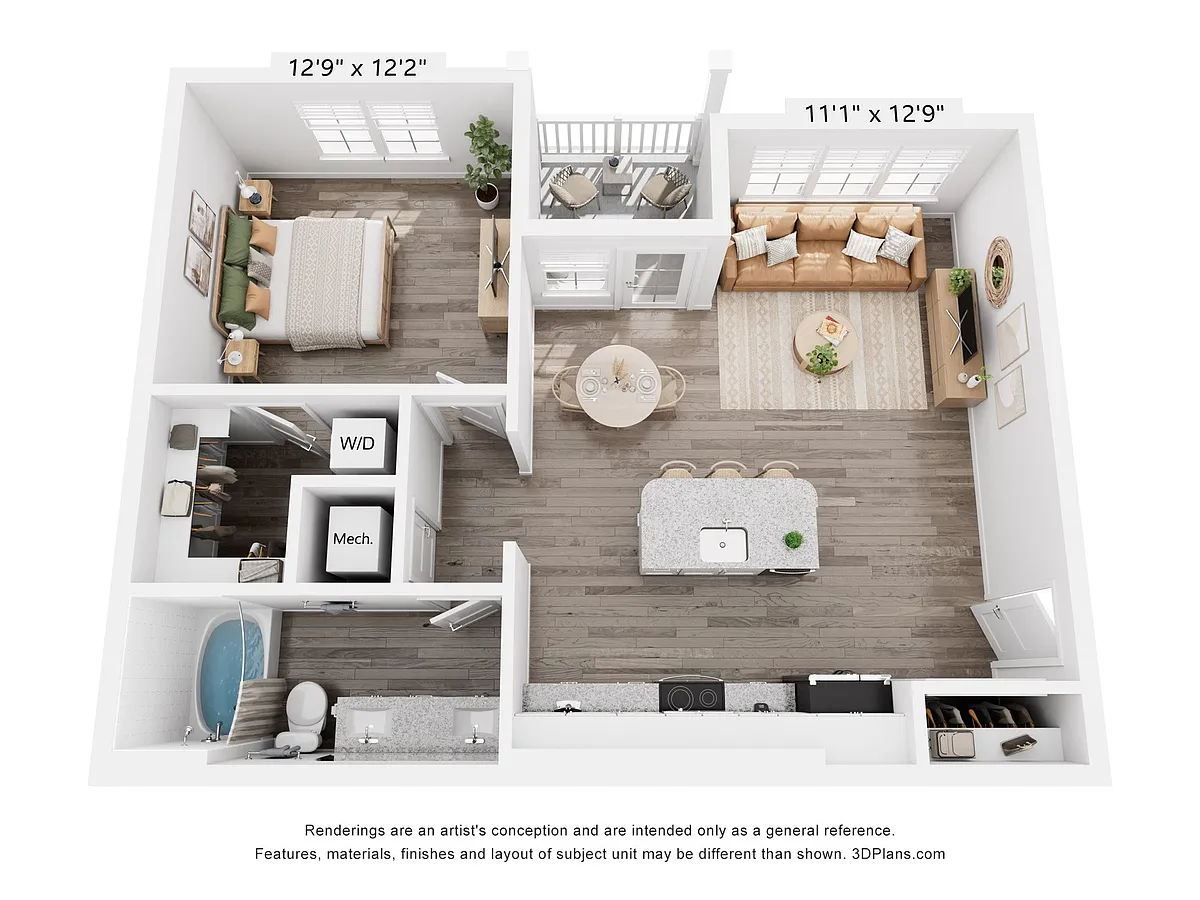 Floor plan A4 Live Local