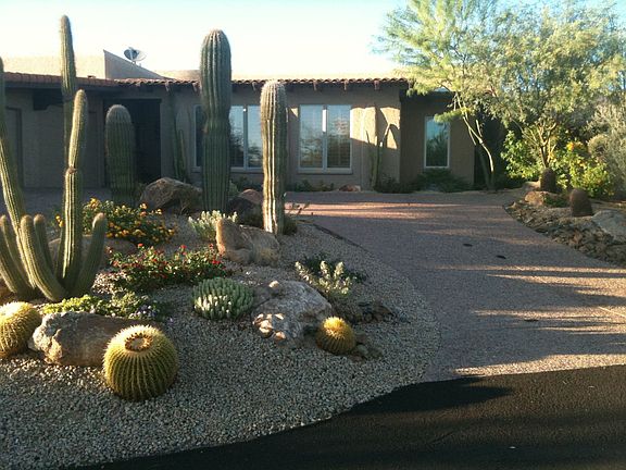 New irrigation & lighting front & back