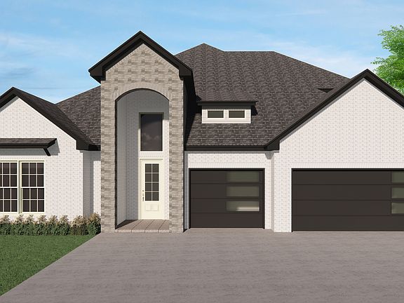 Front Elevation Taller Front Porch-Upgrade