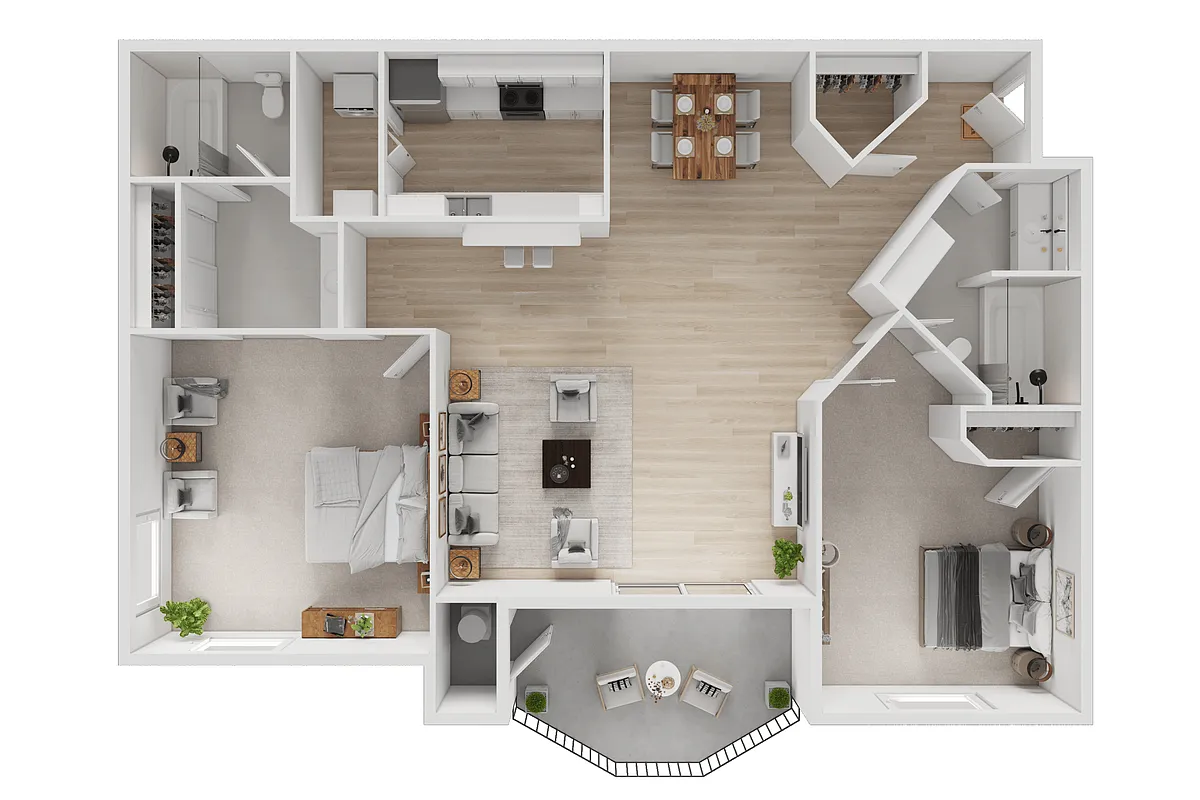 Floor plan B1