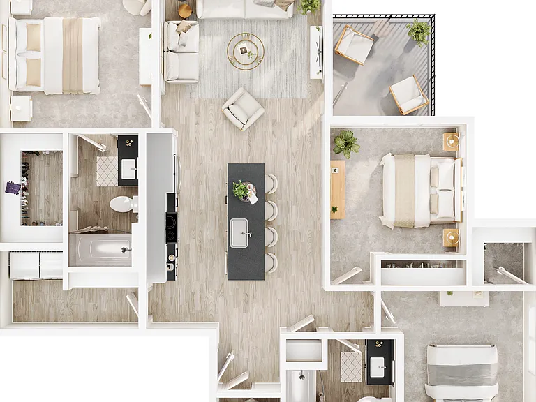 Marshall Pointe Apartments — Photo 11
