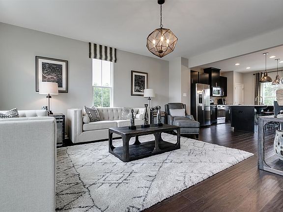 furnished living room