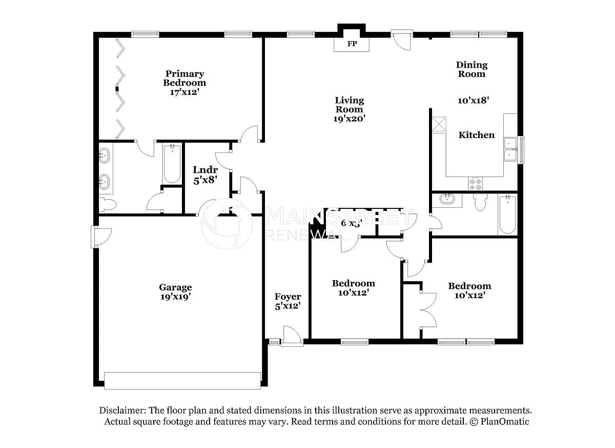 Floor Plan - 3994 Briargate Dr