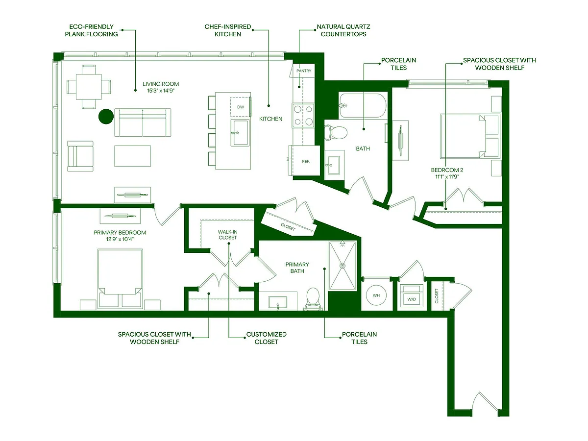 Floor plan B9