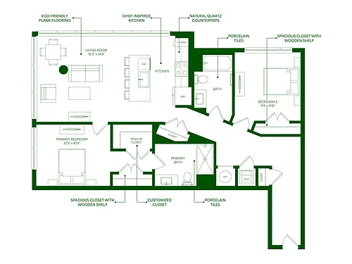 Floor plan B9