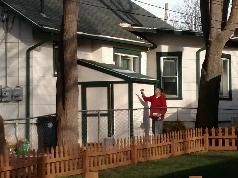 Attached Shed