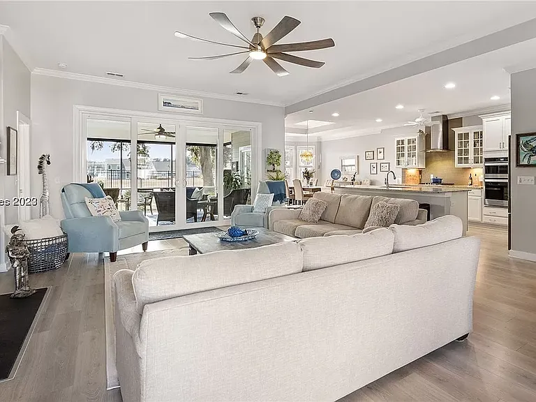 Living Room Decorated