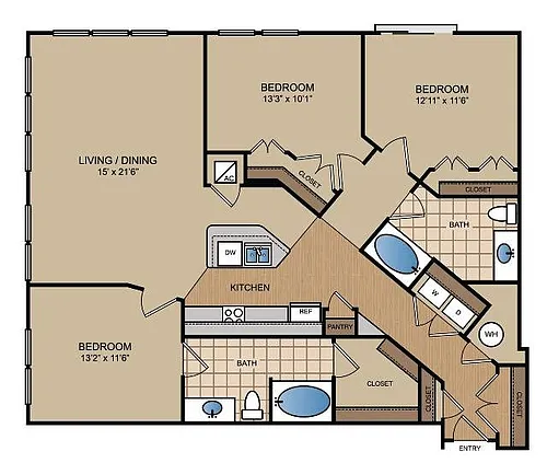 Floor plan E2