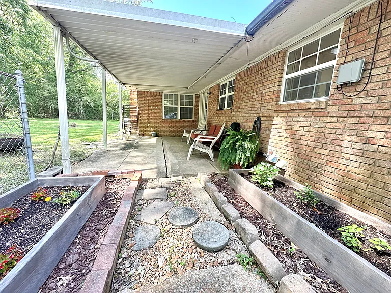 Covered patio