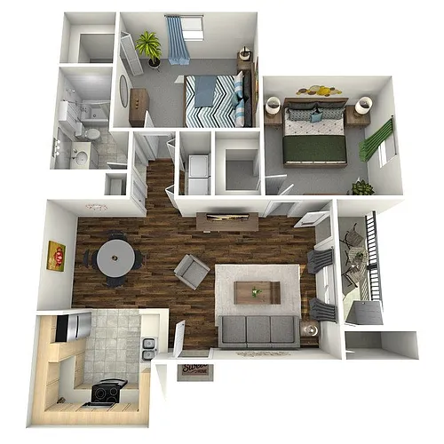 Floor plan B1